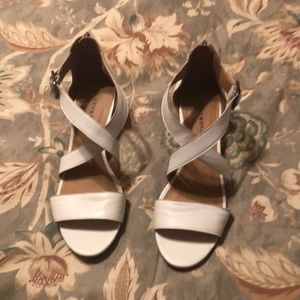 Lucky Brand White Sandals